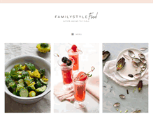 Tablet Screenshot of familystylefood.com